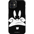 Looney Tunes Daffy Duck Plain Black and White iPhone 12 Mini Lite Case