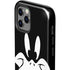 Looney Tunes Daffy Duck Plain Black and White iPhone 12 Pro Max Impact Case