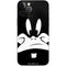 Looney Tunes Daffy Duck Plain Black and White iPhone 12 Pro Max Skin