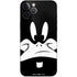 Looney Tunes Daffy Duck Plain Black and White iPhone 12 Pro Max Skin