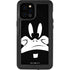 Looney Tunes Daffy Duck Plain Black and White iPhone 12 Pro Max Waterproof Case