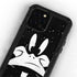 Looney Tunes Daffy Duck Plain Black and White iPhone 12 Pro Waterproof Case