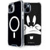 Looney Tunes Daffy Duck Plain Black and White iPhone 13 MagSafe Case