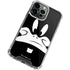 Looney Tunes Daffy Duck Plain Black and White iPhone 13 Pro Clear Case