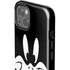 Looney Tunes Daffy Duck Plain Black and White iPhone 15 Plus Impact Case