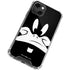 Looney Tunes Daffy Duck Plain Black and White iPhone 14 Plus Clear Case