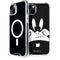 Looney Tunes Daffy Duck Plain Black and White iPhone 15 Plus MagSafe Case