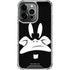 Looney Tunes Daffy Duck Plain Black and White iPhone 15 Pro Clear Case