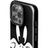 Looney Tunes Daffy Duck Plain Black and White iPhone 14 Pro Impact Case