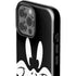 Looney Tunes Daffy Duck Plain Black and White iPhone 15 Pro Max Impact Case