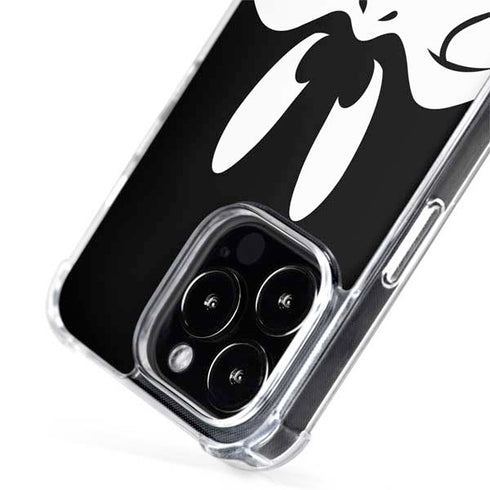 Looney Tunes Daffy Duck Plain Black and White iPhone 15 Pro Max MagSafe Case