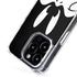 Looney Tunes Daffy Duck Plain Black and White iPhone 15 Pro Max MagSafe Case