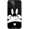Looney Tunes Daffy Duck Plain Black and White iPhone 14 Pro Max Skin