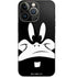 Looney Tunes Daffy Duck Plain Black and White iPhone 14 Pro Skin