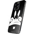 Looney Tunes Daffy Duck Plain Black and White iPhone 14 Pro Skin