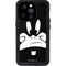 Looney Tunes Daffy Duck Plain Black and White iPhone 14 Pro Waterproof Case