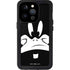 Looney Tunes Daffy Duck Plain Black and White iPhone 14 Pro Waterproof Case