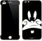 Looney Tunes Daffy Duck Plain Black and White iPhone 6/6s Plus Skin