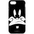 Looney Tunes Daffy Duck Plain Black and White iPhone 8 Pro Case