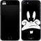 Looney Tunes Daffy Duck Plain Black and White iPhone 8 Skin