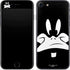 Looney Tunes Daffy Duck Plain Black and White iPhone 8 Skin