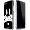 Looney Tunes Daffy Duck Plain Black and White iPhone SE (2nd & 3rd Gen) Clear Case