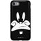 Looney Tunes Daffy Duck Plain Black and White iPhone SE (2nd & 3rd Gen) Pro Case