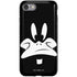 Looney Tunes Daffy Duck Plain Black and White iPhone SE (2nd & 3rd Gen) Pro Case