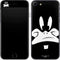 Looney Tunes Daffy Duck Plain Black and White iPhone SE (2nd & 3rd Gen) Skin