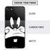 Looney Tunes Daffy Duck Plain Black and White iPhone SE (2nd & 3rd Gen) Skin