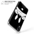 Looney Tunes Daffy Duck Plain Black and White iPhone XR Clear Case