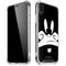 Looney Tunes Daffy Duck Plain Black and White iPhone XR Clear Case