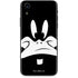Looney Tunes Daffy Duck Plain Black and White iPhone XR Skin