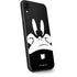 Looney Tunes Daffy Duck Plain Black and White iPhone XR Skin