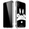 Looney Tunes Daffy Duck Plain Black and White iPhone XS Max Clear Case