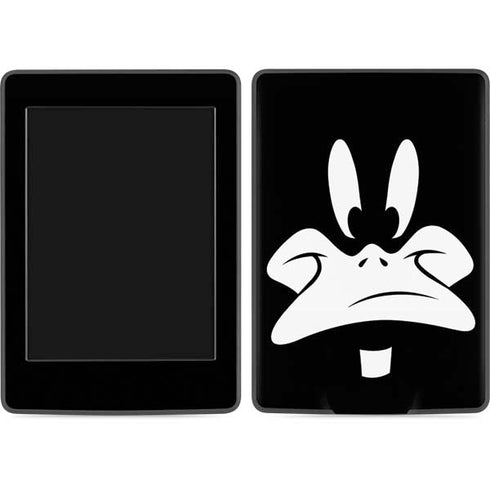 Looney Tunes Daffy Duck Plain Black and White Amazon Kindle Skin
