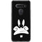 Looney Tunes Daffy Duck Plain Black and White LG K51/Q51 Clear Case