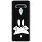Looney Tunes Daffy Duck Plain Black and White LG Stylo 6 Clear Case