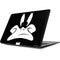 Looney Tunes Daffy Duck Plain Black and White Apple MacBook Skin