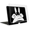 Looney Tunes Daffy Duck Plain Black and White MacBook Air 13in (2020) Case plus Skin