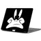 Looney Tunes Daffy Duck Plain Black and White Apple MacBook Pro 13-inch Skin