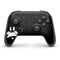 Looney Tunes Daffy Duck Plain Black and White Nintendo Switch Pro Controller Skin