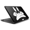 Looney Tunes Daffy Duck Plain Black and White HP Notebook Skin