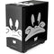 Looney Tunes Daffy Duck Plain Black and White NZXT H510 Compact ATX Mid-Tower Case Skin
