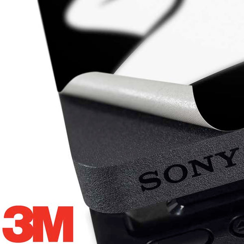 Looney Tunes Daffy Duck Plain Black and White PS4 Slim Bundle Skin