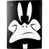 Looney Tunes Daffy Duck Plain Black and White PS5 Digital Edition Console Skin