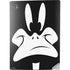 Looney Tunes Daffy Duck Plain Black and White PS5 Digital Edition Console Skin