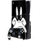Looney Tunes Daffy Duck Plain Black and White PS5 Slim Disk Bundle Skin