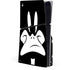 Looney Tunes Daffy Duck Plain Black and White PS5 Slim Disk Console Skin