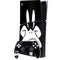 Looney Tunes Daffy Duck Plain Black and White PS5 Slim Digital Edition Bundle Skin